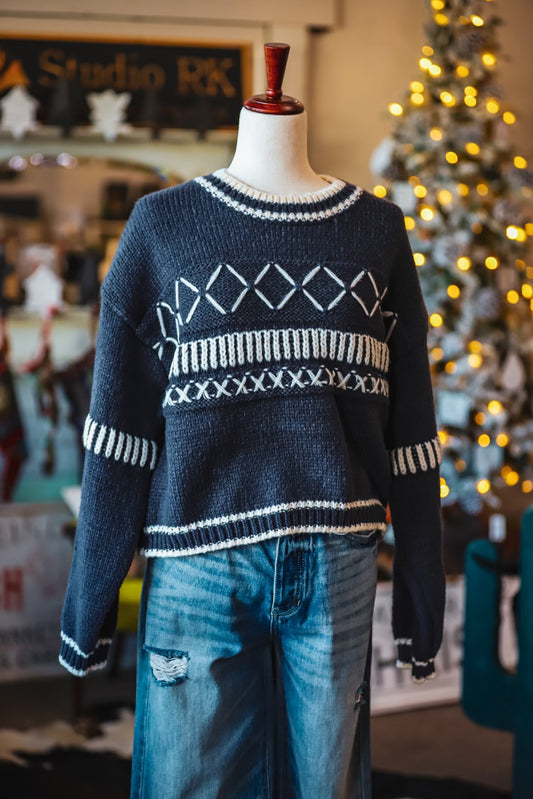 Nostalgic Knitted Sweater