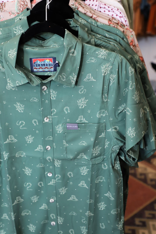 Out West Button Up