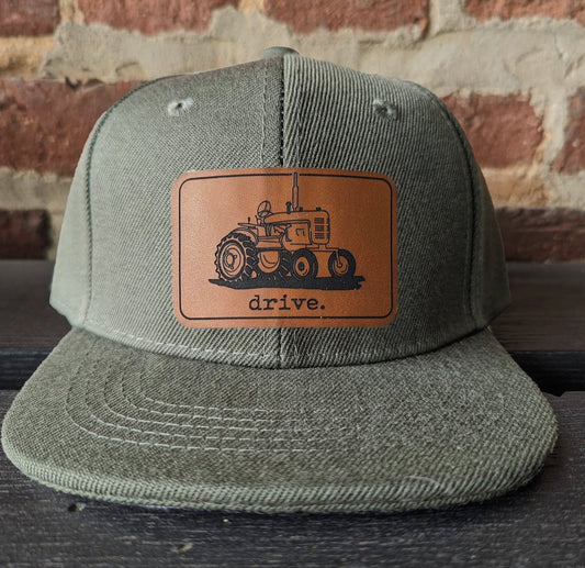 Drive Tractor Trucker Hat