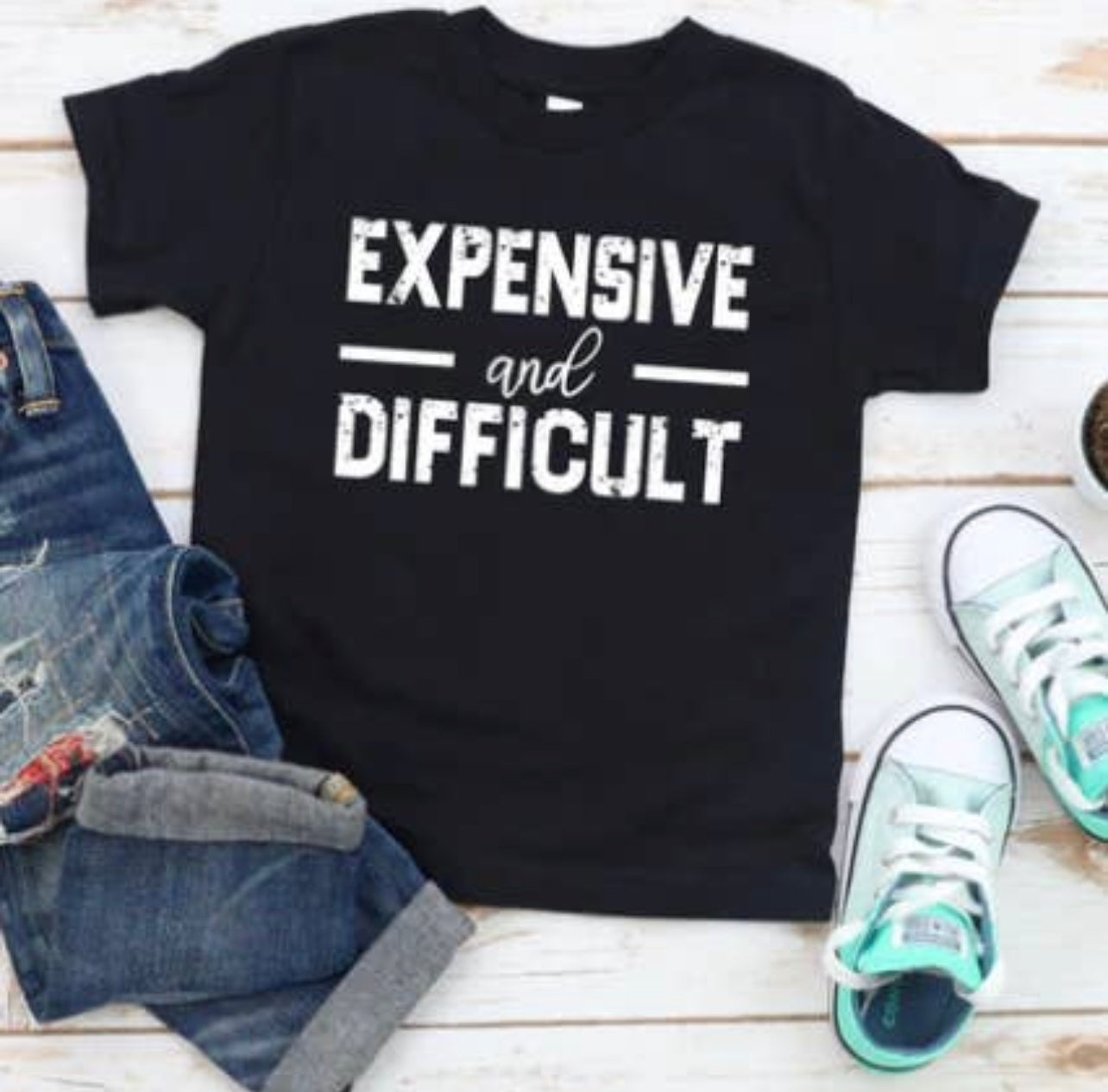 Expensive & Difficult kids tee