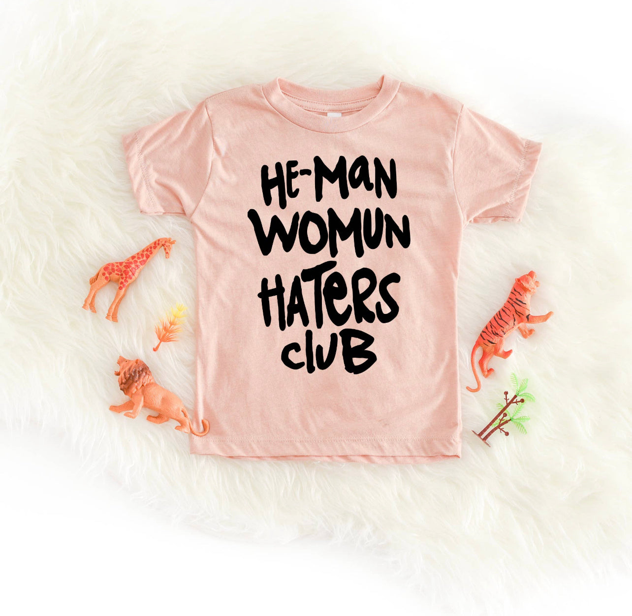He-Man woman haters club kids tee